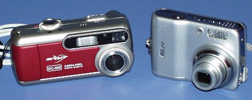 Nikon Coolpix L4 und Orbbit DC-550